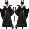 Halloween Costume Maleficent Black Witch Costume Adult Robe Demon Costume Cosplay Costume