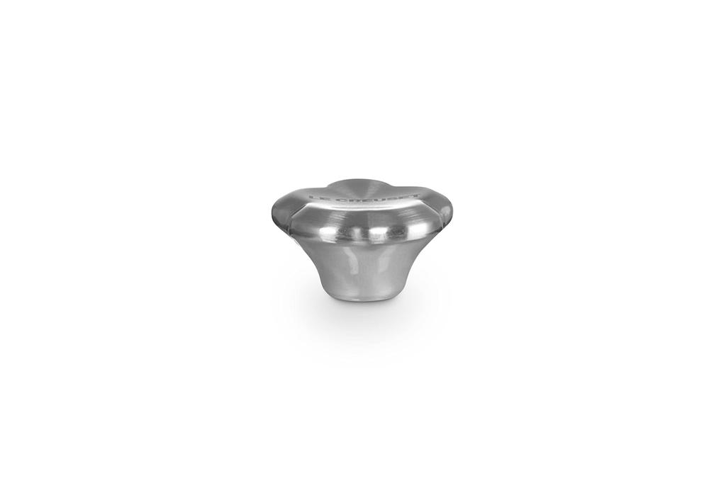 Le Creuset Flower Knob, 45mm Stainless Steel Knob for Pots, Oven Safe [Official Japanese Product]