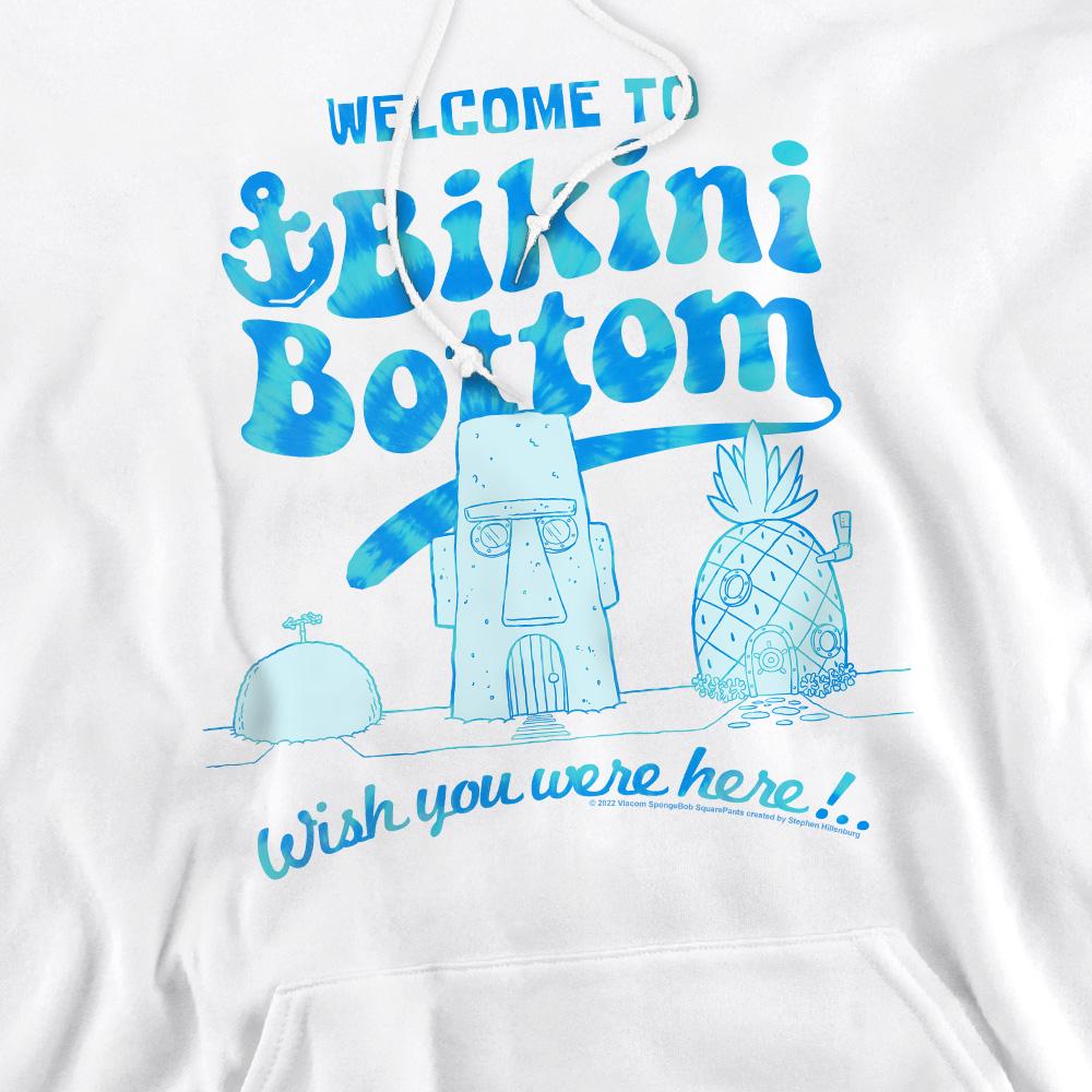 SpongeBob SquarePants Mens Bikini Bottom Welcome Hoodie