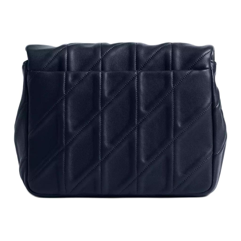 Coach Tabby 20 Metal Logo Snap Closure Napa Leather Crossbody Shoulder Bag Small Women bags Navy-Blue CW629-B4DNA
