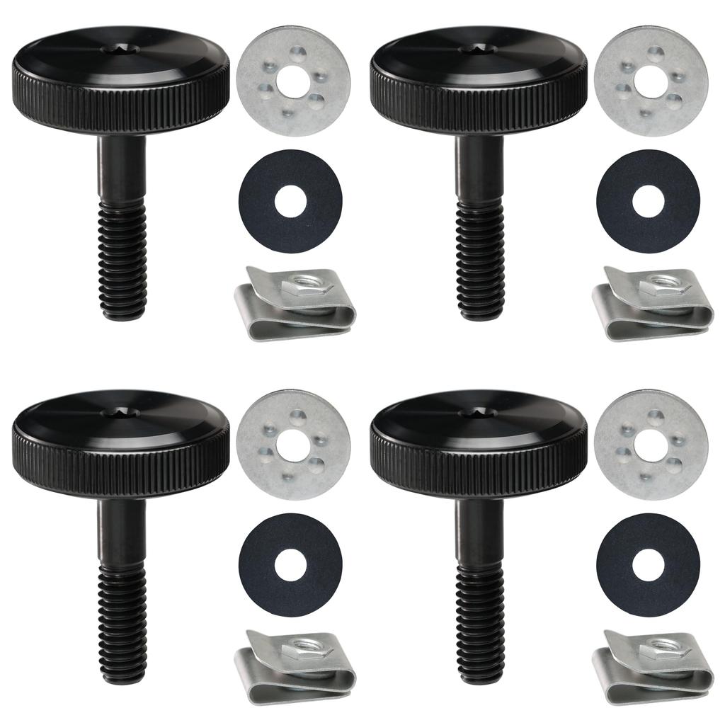 FENRIR Motorcycle Saddlebag Lock Security Bolt Knob Fastener Hardware 304 Stainless Compatible with CVO Ultra Electra Street Road Road King Road Road