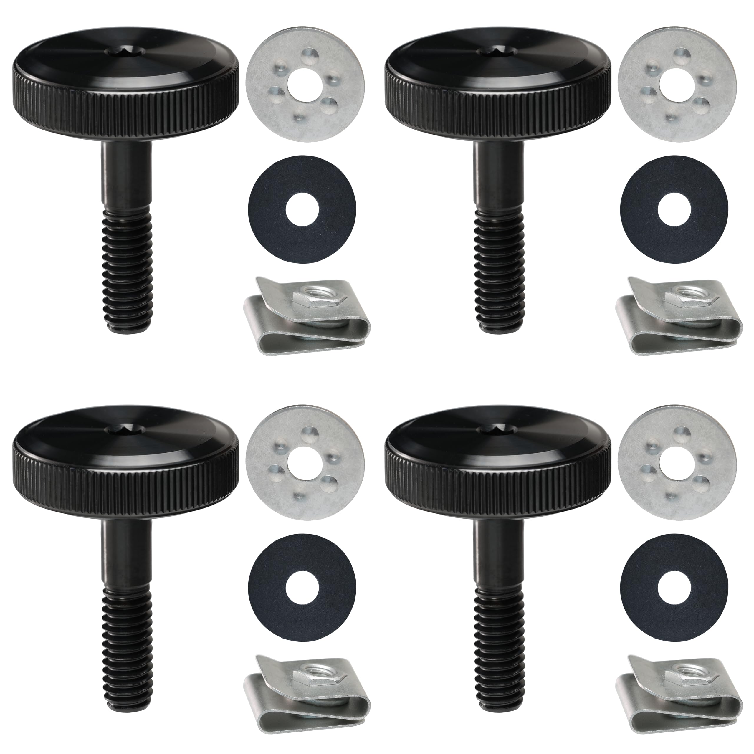 

FENRIR Замок для мотоциклетной кофры, защитный болт, ручка-фиксатор, крепежная фурнитура, нержавеющая сталь 304, совместим с CVO Ultra Electra Street Road Road King Road Road чёрный