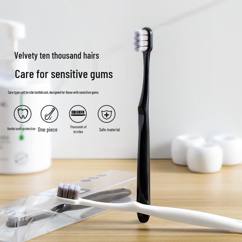 RAOYI Soft Bristle Travel Toothbrush