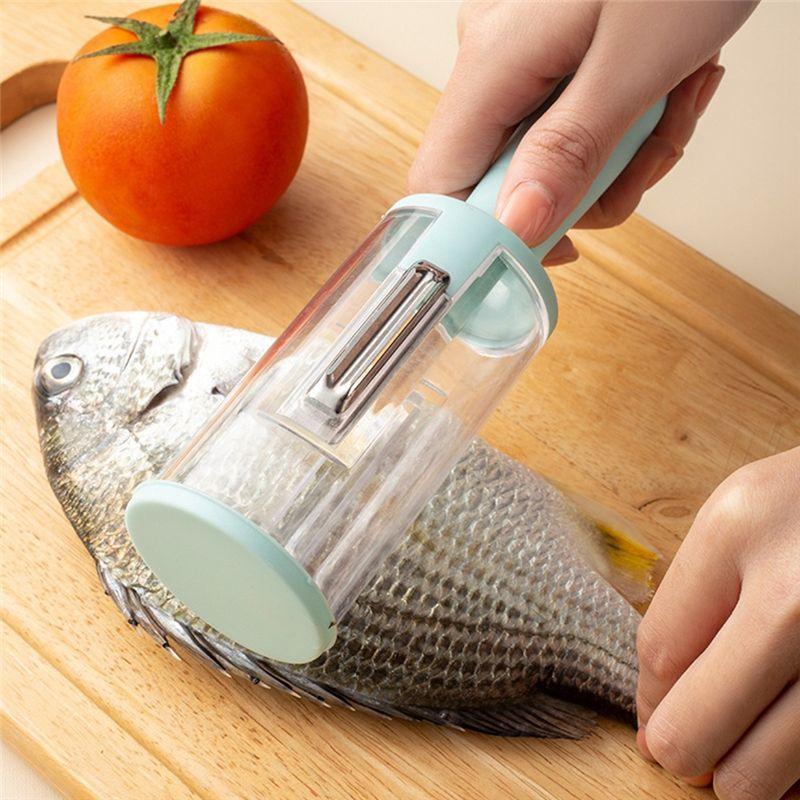 AEE4-Multifunctional Peeler, Kitchen Vegetable Peeler, Potato Peeler, Vegetable Peeler, Fish Scale Remover
