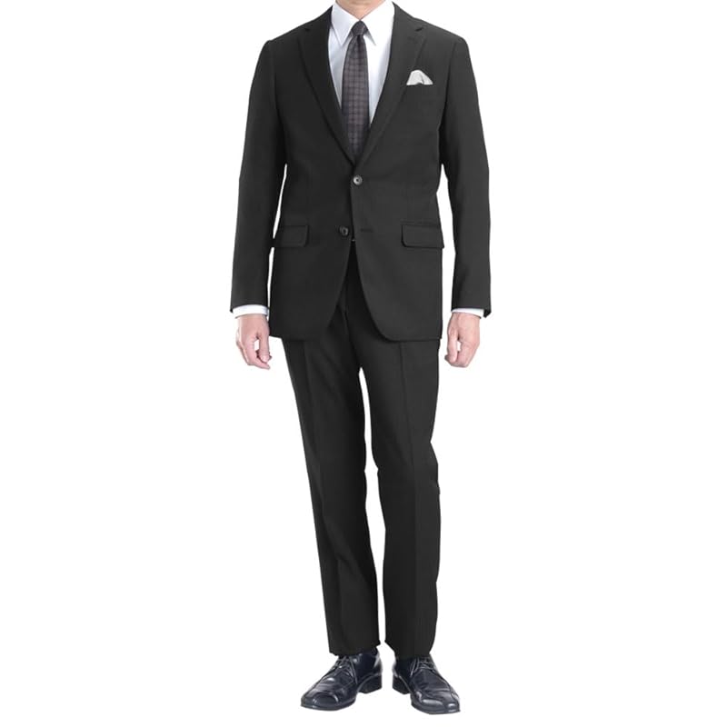 

[MARUTOMI] Top and bottom washable suit men s all seasons washable stretch business suit two buttons single suit All year round spring/summer
