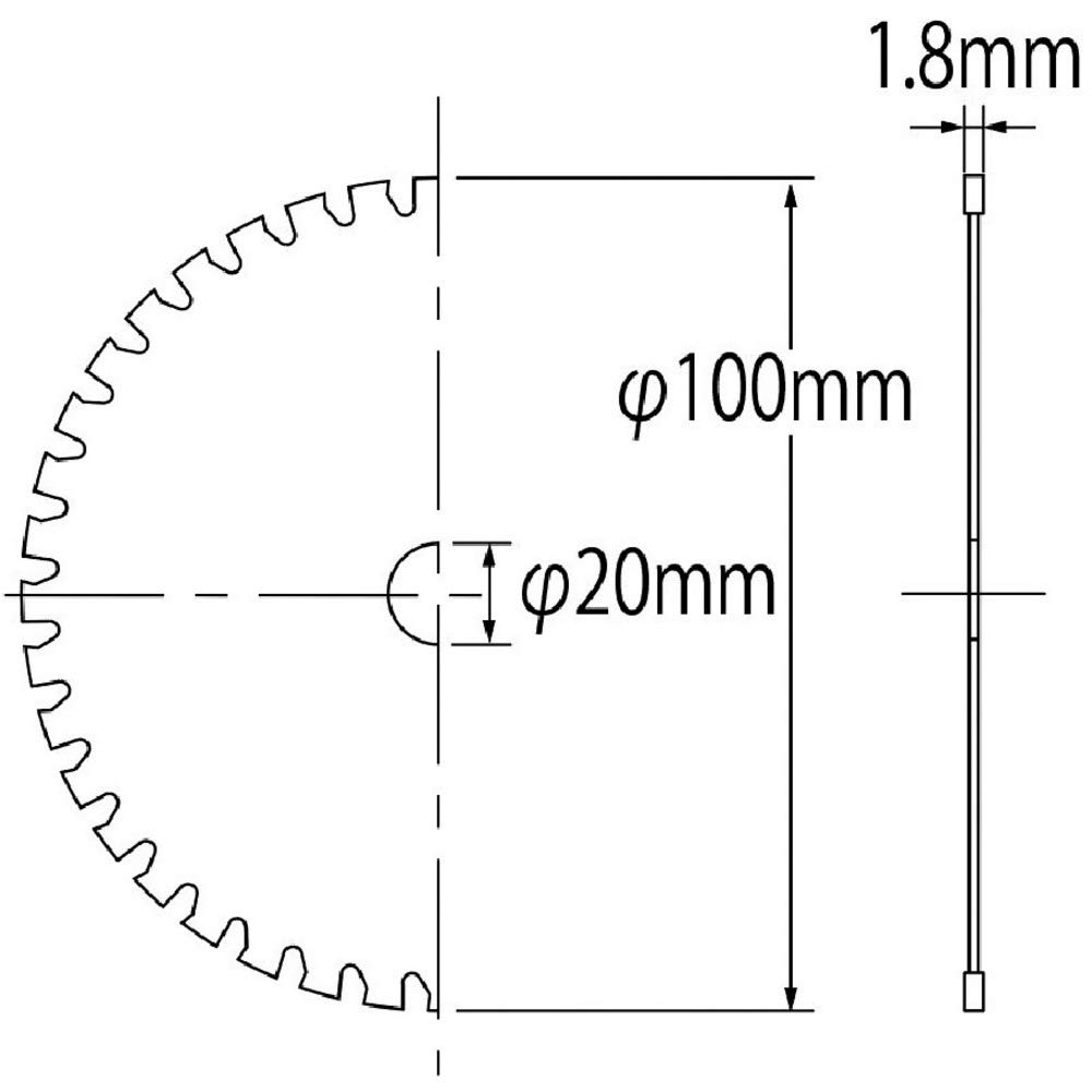 EBI Stainless Steel Cut 100mm FST100