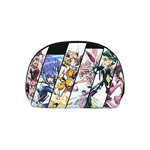 Senki Zesshou Symphogear Pouch with Coin Purse, Storage Pouch, Wallet, Portable, Functional, Large Capacity, Waterproof Shell Pouch, Parent-Child Pouc