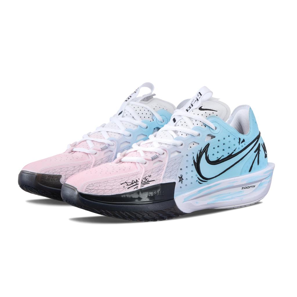 Nike Air Zoom G.T.Cut 3 Deep Sea Star Mesh Cushioning Abrasion Resistant Support Low top Basketball Shoes Unisex DV2918-102(Team144-)