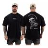 Style Summer New Men's T Thirts Sports Fitness Round Neck Oversized T-shirt Gym Running Basketball Training Short Sleeves Top