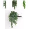 Wall Hanging Green Common Bowringia Plant With Three Color Faux Vine For Home Decor And Living Room