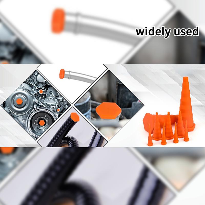 8/11X Hydraulic Oil Service Rubber Plugs Industrial Hydraulic Kit For Joints Heavy Equipment Oil Port Fittings Irrigation