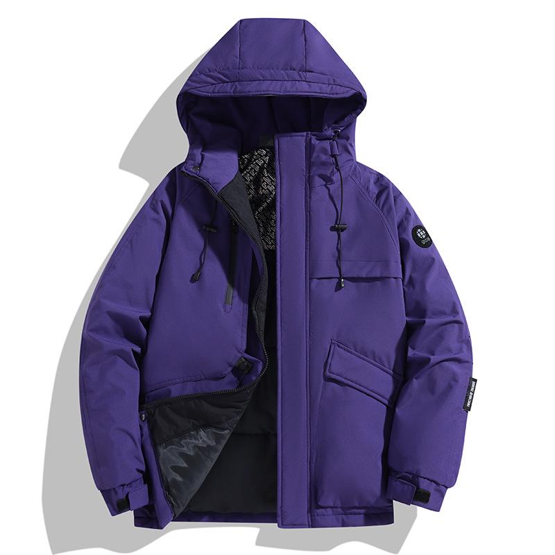 Unisex Winter Graphene Ski Jacket: Windproof, Waterproof, Padded, Cotton Outerwear for Couples