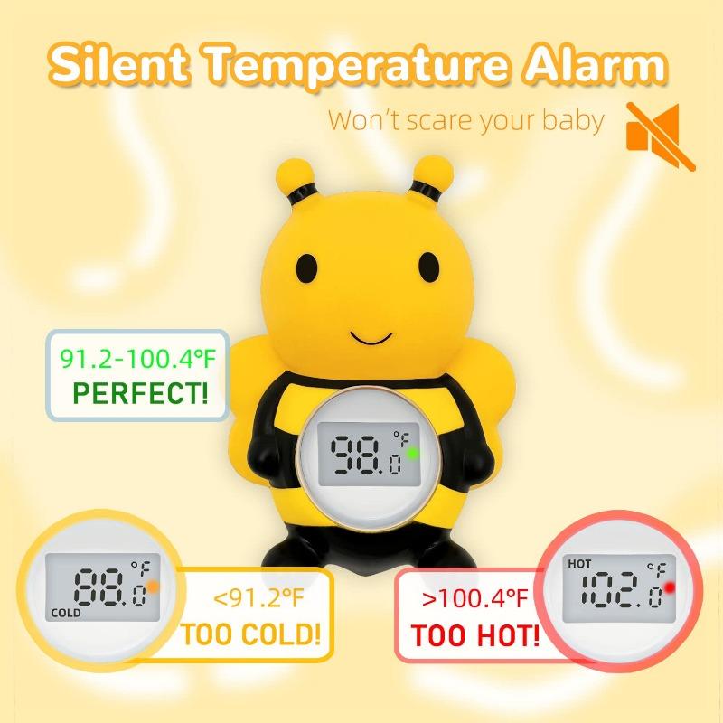 Baby Bath Thermometer Floating Toy Safety Water Temperature Thermometer for Bathtub Tub for Newborn Baby Shower Infants Toddlers