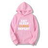 Eat Sleep Clash Repeat Hoodies 100% Pure Cotton Eat Sleep Repeat Clans Video Games
