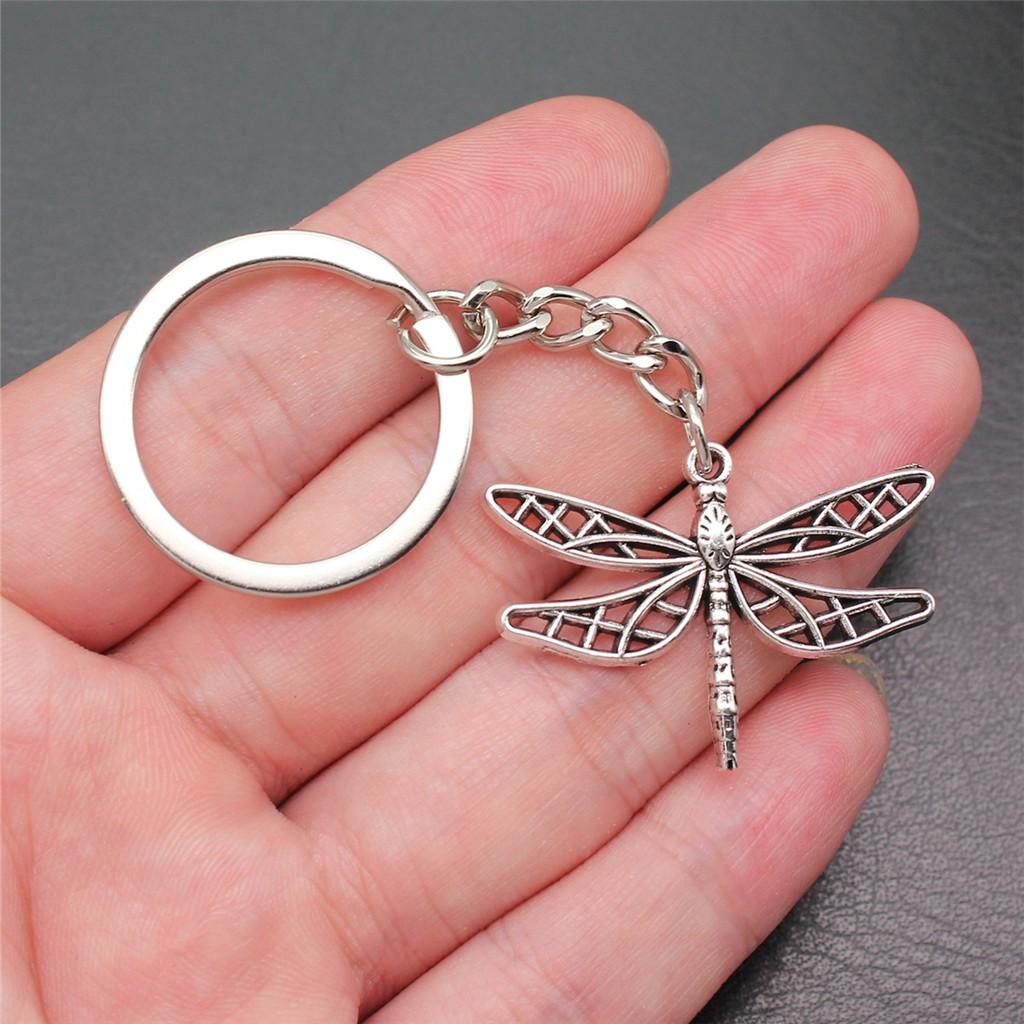 Bee Butterfly Garden Insect Keychain for Friends Hot Sale Modern Bridesmaid Gift Dainty Daily Use Accessory