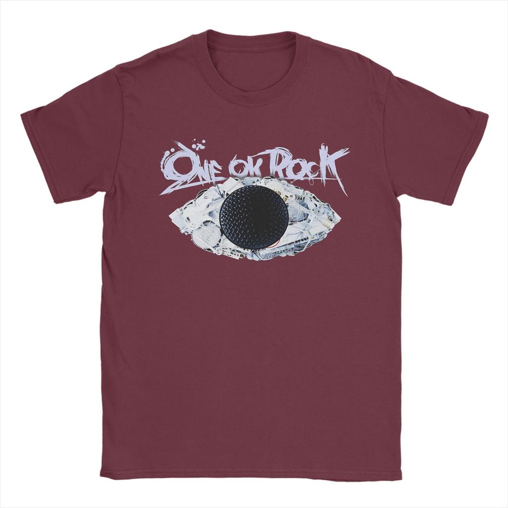 Alle Seizoenen ONE OK ROCK Detox Europban Tour 2025 T-shirt voor Mannen Vrouwen Puur Katoen T-shirts Korte Mouw Kleding