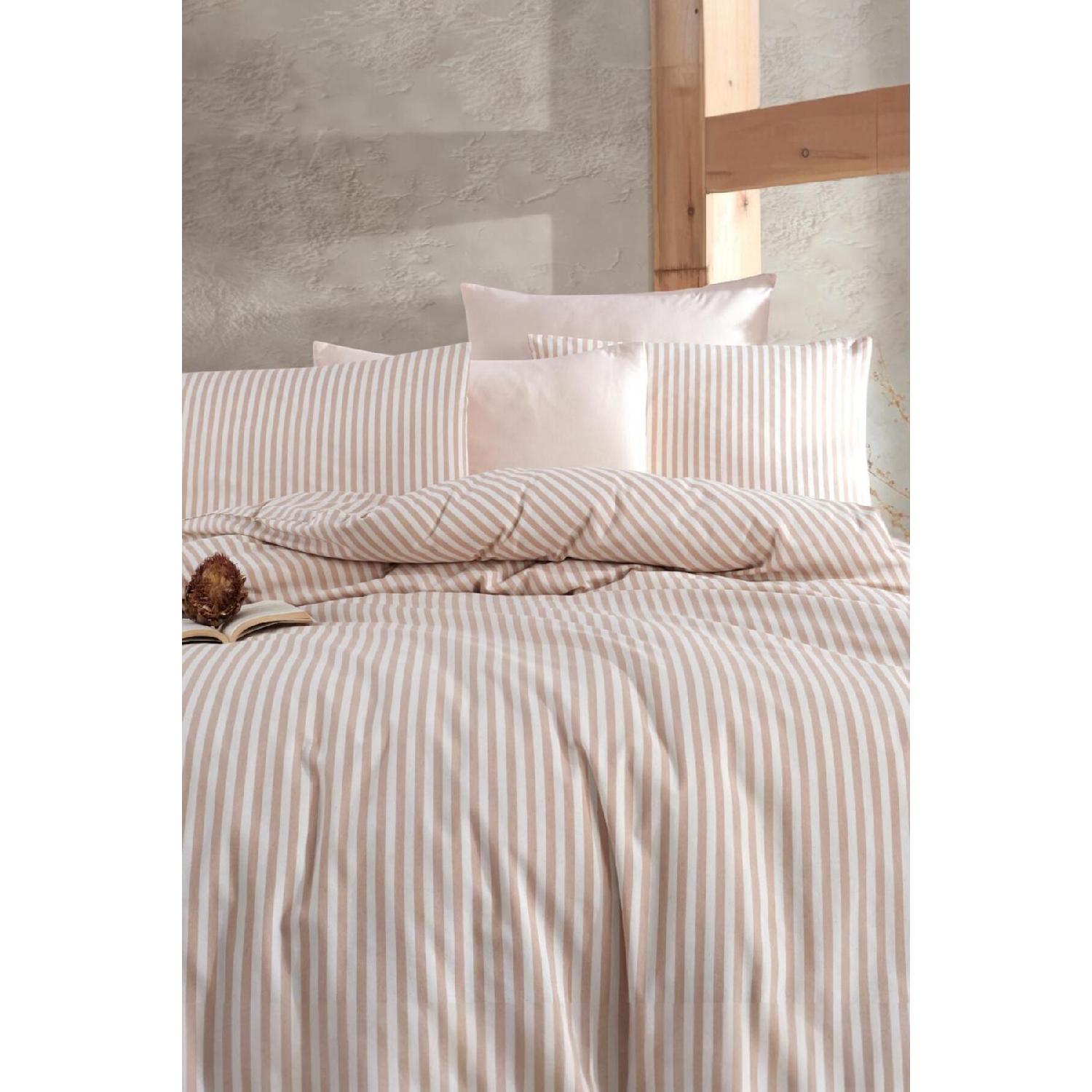 

Organic Linen Double Duvet Cover Set бежевый