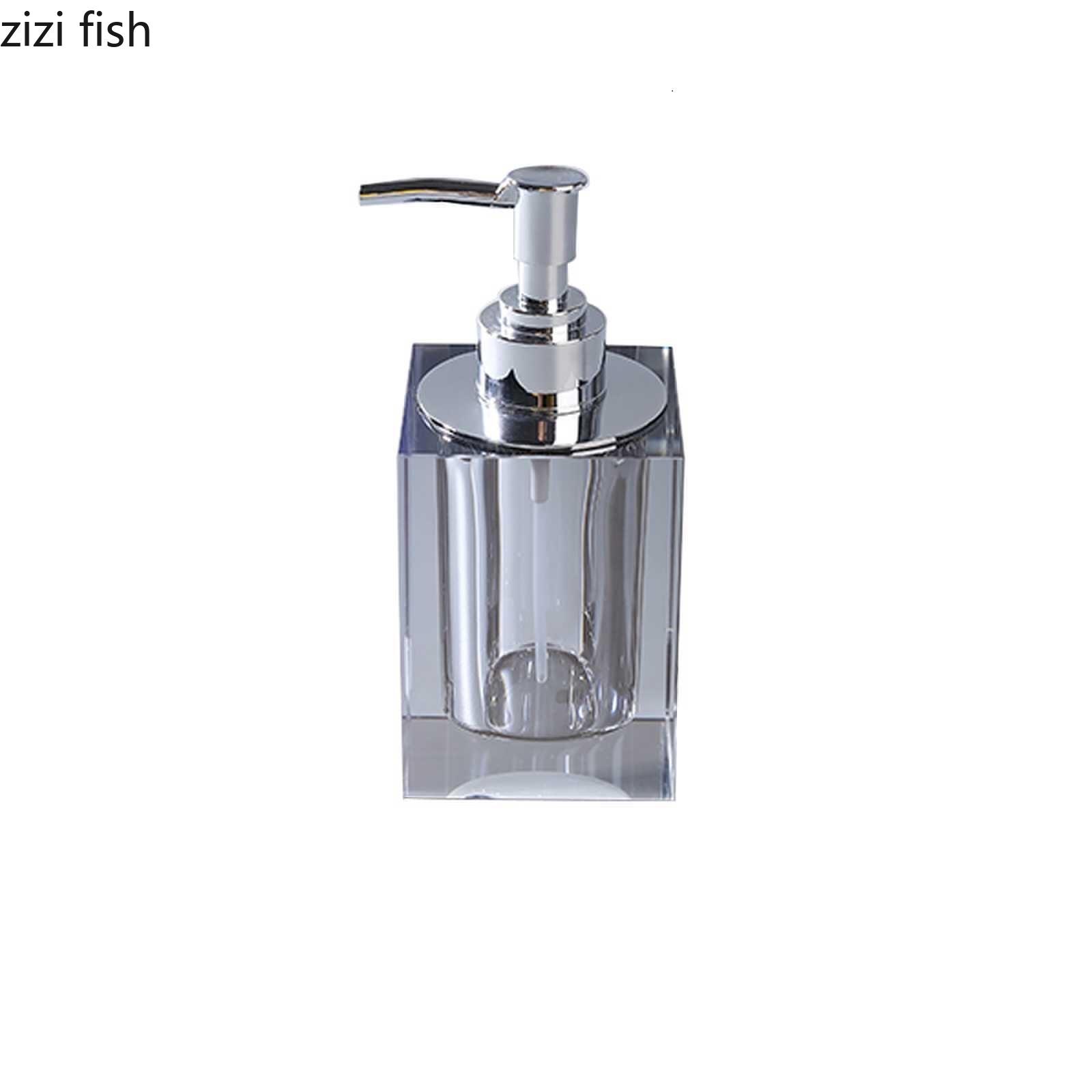 

Бутылочки для лосьона Crystal Бутылочки для разлива дезинфицирующего средства для рук Аксессуары для ванной Дозатор мыла Бутылки для шампуня и геля для душа серый