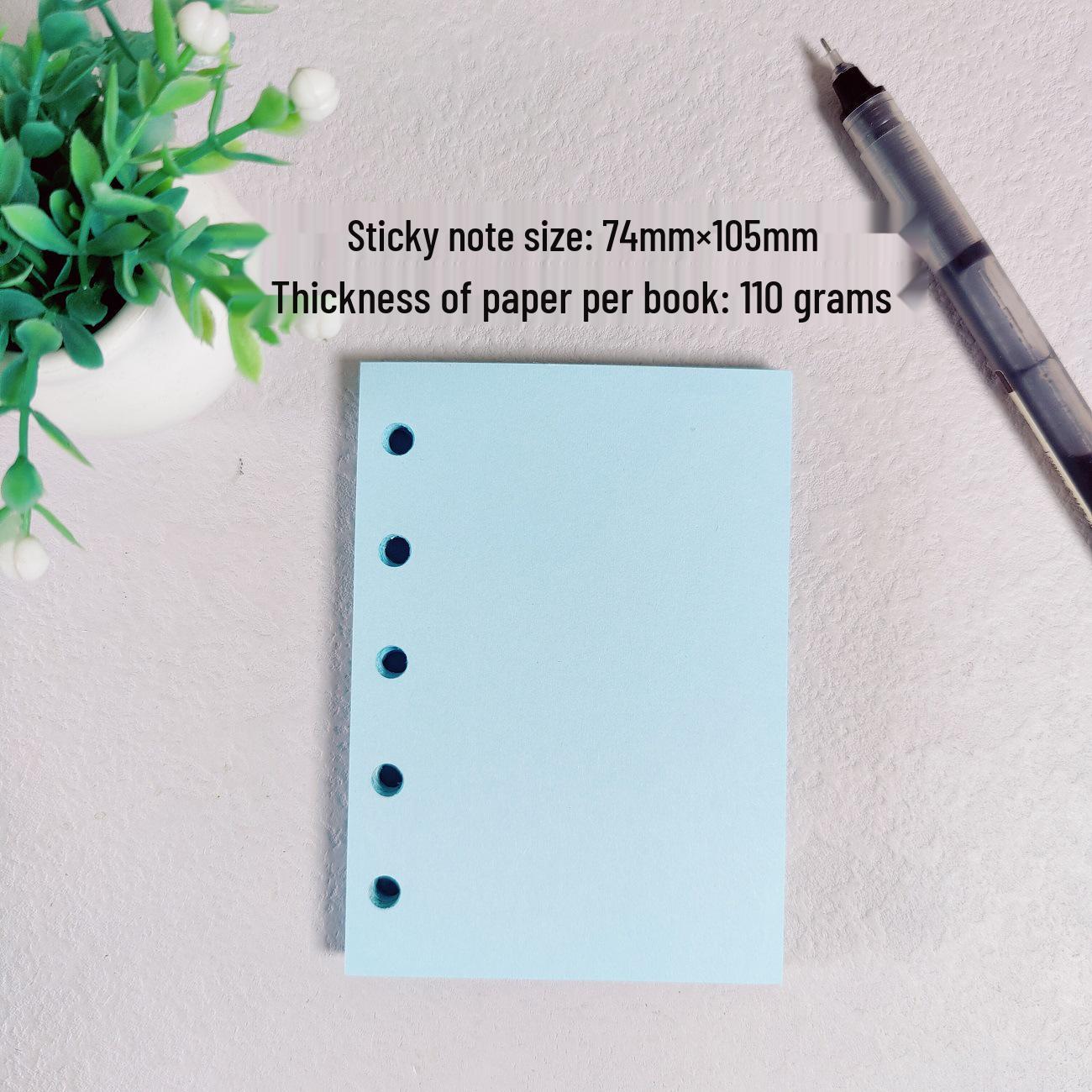M5 Loose-Leaf Paper, 5-Hole Replacement Core, Colorful Cartoon Design