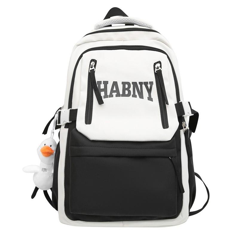 Japanese Ins Style Schoolbag Women s Simple High School College Students backpack Large-capacity High-quality Travel Backpack