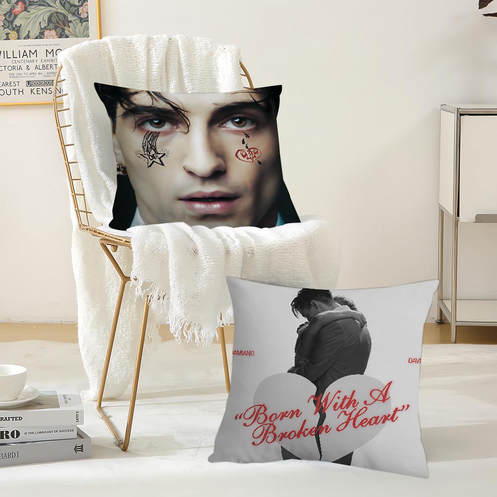 Singer Ddamiano David Pillow Case Suitable For Bedrooms Living Rooms Cars Home Decoration