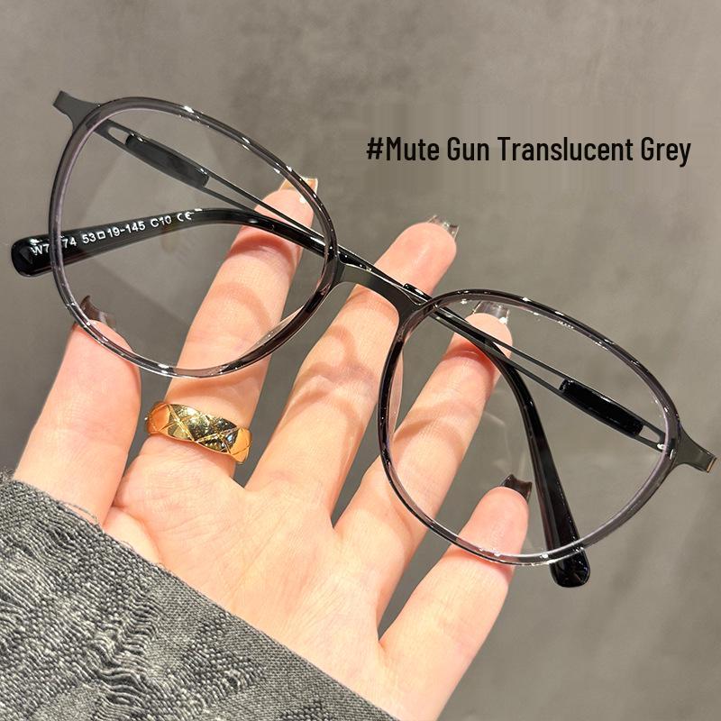 Women's Retro Tortoiseshell Eyeglass Frames: Fashionable, Hollow Temples, Prescription-Ready