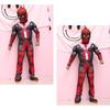 Deadpool Cosplay Costume For Boys Featuring Lifelike Muscle Design And Breathable Fabric