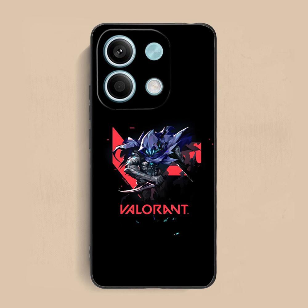 

Valo Omen Phone Case for Xiaomi Redmi Note 14 13 12 11 S Pro Plus 4G 5G Soft TPU Shockproof Cover Redmi Note 11S 4G