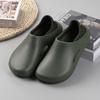 Summer EVA Men's Slippers Waterproof Oil-proof Chef Shoes Outdoor Soft Non-slip man Casual Shoes Garden Clogs Nurse Doctor Shoes