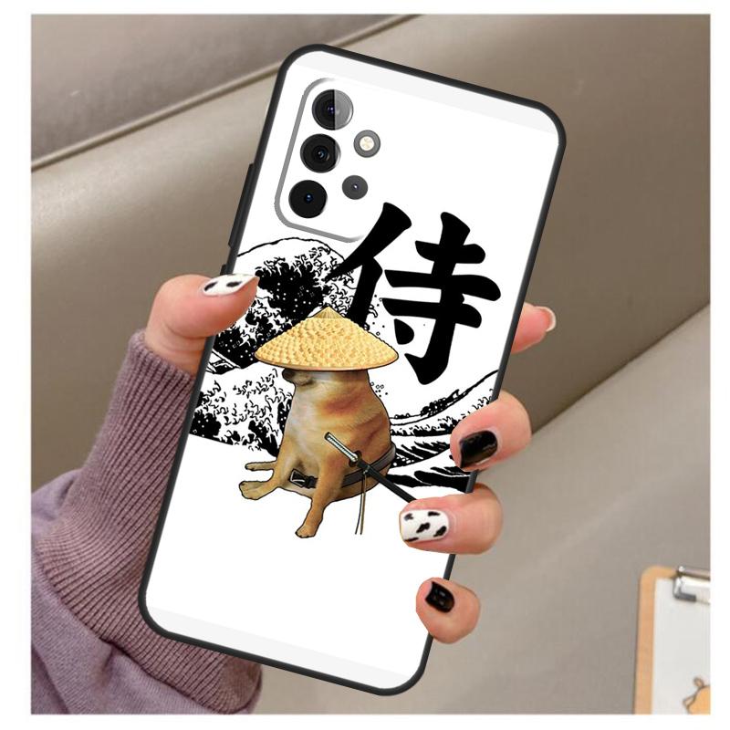 Cheems Doge Hülle Für Samsung Galaxy A35 A55 A15 A32 A12 A22 A52 A06 A54 A34 A14 A56 A36 A26 A16 A13 A53