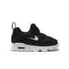 Nike Air Max Tiny 90 Fabric Low top Toddler Shoes Black White Infant And Toddler 881924-007