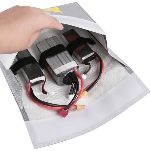 Bestmaple LiPo Guard Bag, LiPo Battery Storage Bag, Safety Bag, LiPo Battery Bag, LiPo Battery Storage Case, Explosion-Proof Bag, LiPo Safe Bag (240x1