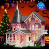 Non-Toxic Coralines Building Block Set Pink Palace Model Apartment Ideas Movie Architecture Toy For Children And Children Christmas Gift 1349 Pcs