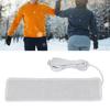 Heating Pad 5V USB Powered Relieve Fatigue Machine Washable Carbon Fiber Electric Heating Pad with 150cm Power Cord for Waist