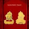 999 Fine Gold Guardian Deities Zodiac Amulet Mobile Sticker