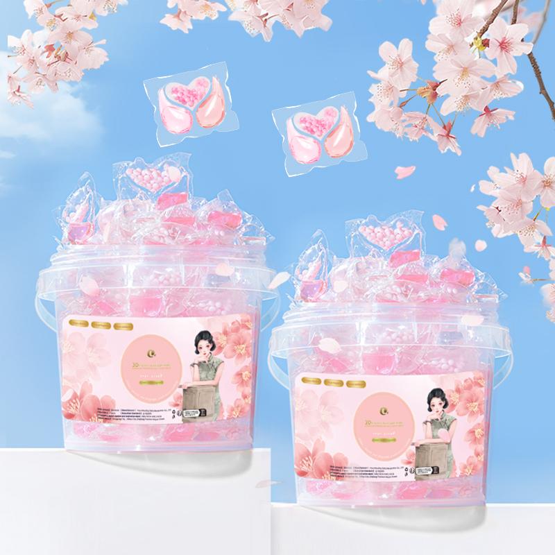 Super Deep Cleaning Environmentally Friendly Laundry Beads Super Strong Color Fixing Softener Laundry Capsule Laundry Detergent