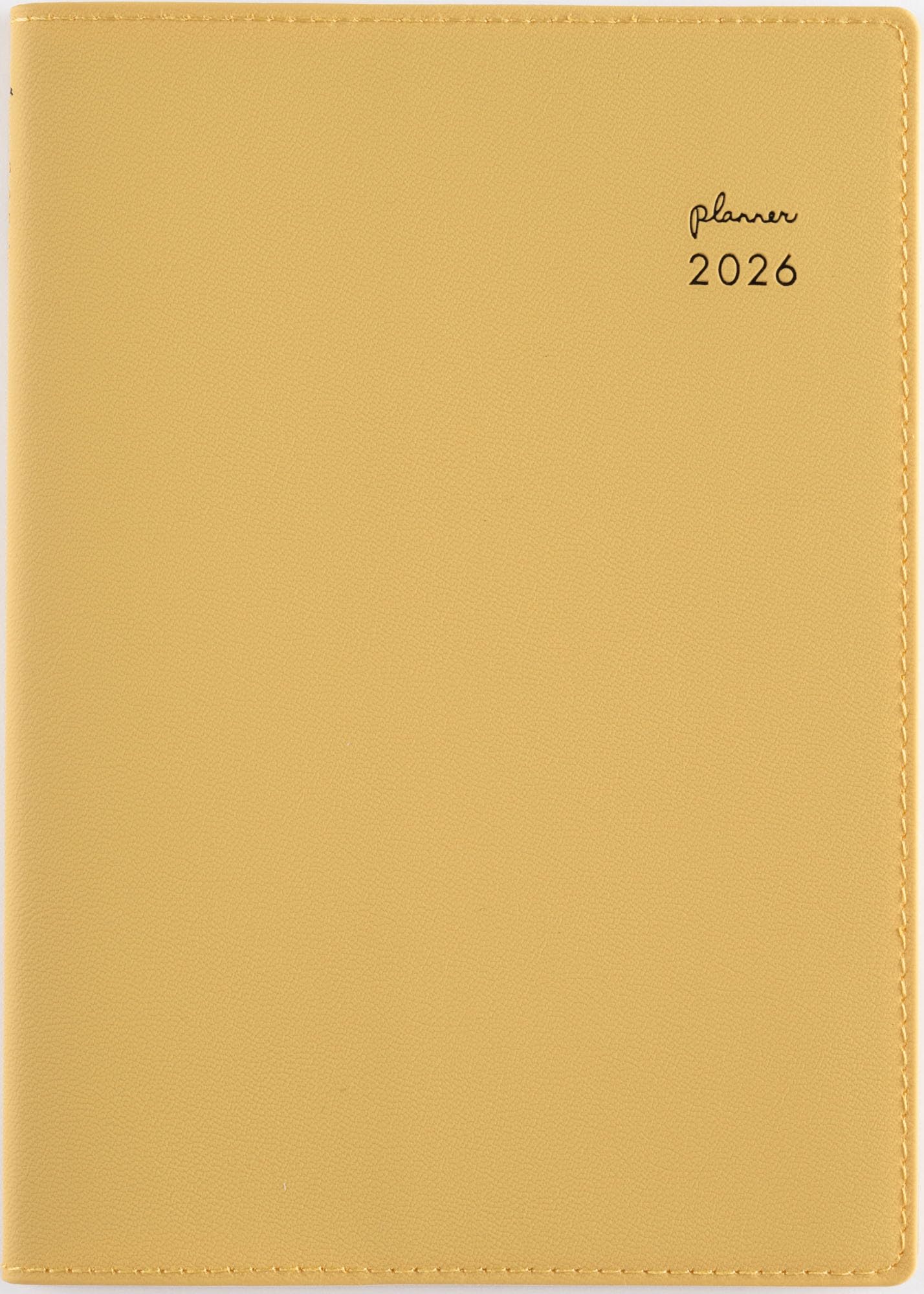 

365 Relaxer 5 Monday Start Takahashi 2026 B6 Size Planner, Shoten, Edition, Turmeric, Monthly,