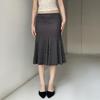 European & American Summer Fashion: New French Polka Dot Midi Fishtail Skirt