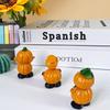 Car center console ornaments Halloween pumpkin man resin crafts home garden decoration statues