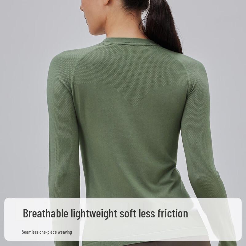 gigt Jiji Women s Long Sleeve Breathable Yoga Training Top S
