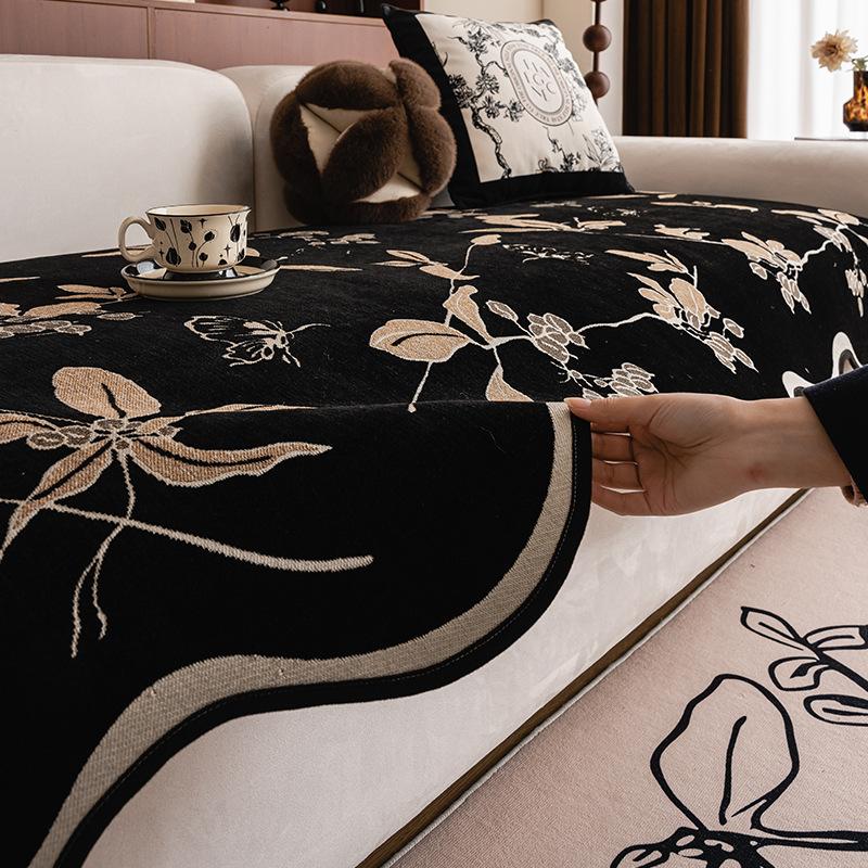 Special-Shaped Sofa Cushion, Universal In All Seasons, New Sofa Seat Cushion, Light Luxury, Advanced Sense, Non-Slip Irregular Sofa Cover Towel