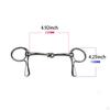 Horse Bit Mouth Training Snaffle Tool Wear Resistant Metal Gift for
