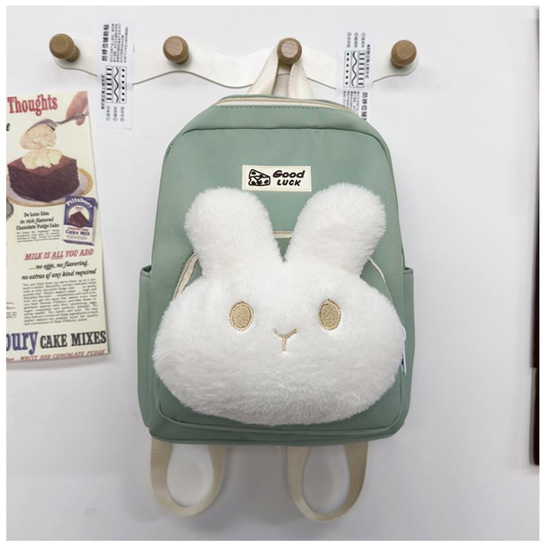 Playful Rabbit Kids Backpack Lightweight Durable Fun Colors Ideal For Use School