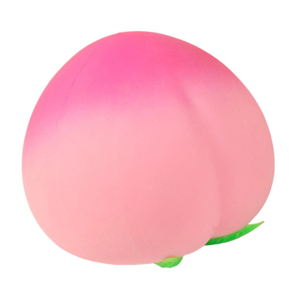 Fidget Toy Cartoon Pfirsich PU Squishy Langsam aufsteigend Stressabbau Kawaii Kinder Squishies Spielzeug Frucht Quetschbälle Geschenk für Kinder