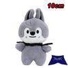 300style 10/22cm Skzoo Plush Bag Toy Kawaii Stray Wolf Plush Cartoon Stuffed Animal Doll Kawaii Toy Room Decor Children Gift