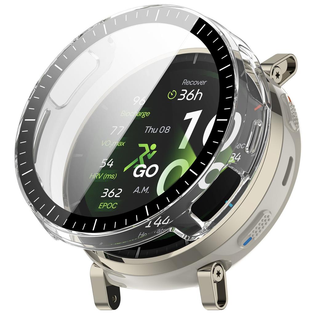 Pro Amazfit Active 3 Prémiové tvrzené sklo+PC pouzdro Ochrana obrazovky proti poškrábání Nárazník Pro Amazfit Active 3 Kryt Příslušenství