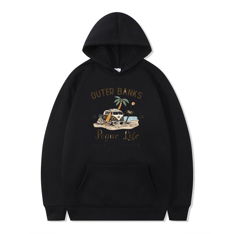 New College Style Pullover Hoodie for Men In Spring and Autumn Fashion, Trendy Outerwear, Instagram Brand for Women, Hip-hop