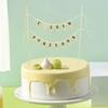 Birthday Cake Flag Topper Baking Decor Happy Party Birthday Decor With Letter Creative Cloth Birthday Flags DIY Cake Decor