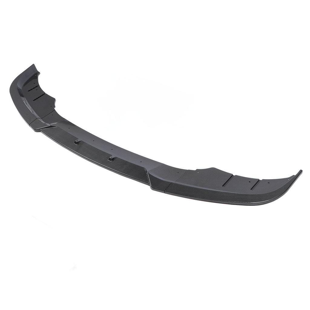 3Pcs Front Bumper Lip Spoiler Sporty Style Front Lip Spoiler Splitter Protector for 5 Series F10 F11 LCI Standard 2015