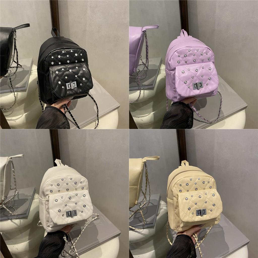 Fashionable Pu Crossbody Bag With Detailing And Chain Strap For Casual Outings